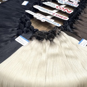 NOUVEAU DESIGN Cheveux noués à la main Extension de cheveux humains vietnamiens avec prix de gros Produit prêt à expédier - Product Image 4