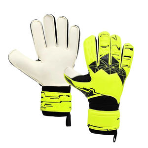 Gants de football professionnels unisexes respirants en latex avec sangle de poignet réglable, imperméables, antidérapants, fermeture à lacets, équipement de gardien de but - Product Image 2