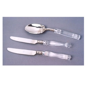 Ensemble de couverts de style moderne, design artisanal, poli brillant, couverts décoratifs pour la cuisine, décoration de table pour le dîner de mariage - Product Image 1