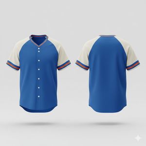 Proveedor de Uniformes de Béisbol OEM, Camisetas de Equipo con Corte y Costura Personalizados, Impresión Digital, 100% Poliéster, Secado Rápido, Transpirable, Cuello en V - Product Image 5