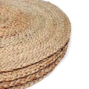 Factory Hot Home Table Decoration Straw Hand-woven Placemat Custom Table Placemat Round & Oval Shape Jute Handmade Table Mats - Product Image 6