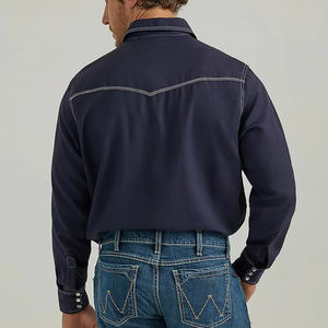 ชุดยูนิฟอร์มทำงานนิรภัยผ้าเดนิมผสมฝ้าย ทนไฟ สะท้อนแสง พร้อมใบรับรองมาตรฐาน CE - Product Image 2