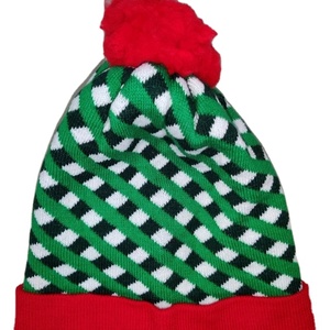 Production rapide personnalisable de chapeau de célébration de pompon de laine de Noël en Inde pour l'usage de partie - Product Image 1