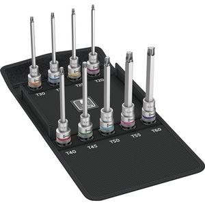 Juego de Llaves de Tubo WERA de 9 Piezas, Accionamiento de 1/2'', TORX HF3 T20-T60 - Product Image 1