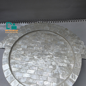 Support à dessert classique en nacre de coquillage fait main en gros, artisanat vietnamien - Product Image 1