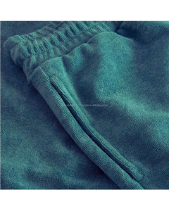 Pantalones cortos deportivos transpirables de gran tamaño de algodón y lana 100% para hombre, ropa de calle media, decoración a cuadros Vintage personalizable - Product Image 5