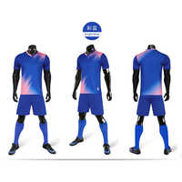 Ensemble complet d'uniformes de football personnalisés pour hommes 2025 – Maillots réversibles à col en V, manches courtes, respirants et à séchage rapide, pour toutes les saisons