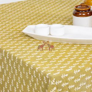 Décoration d'intérieur, design traditionnel de luxe, nappe de table en coton à motifs floraux Dabu faits à la main, couverture de table pour la décoration - Product Image 4