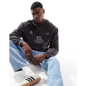 Venta al por mayor de ropa con capucha para los hombres de Bangladesh de primera calidad 1005 algodón con capucha para los hombres del mercado de mayoristas de ropa OEM/ODM - Product Image 3