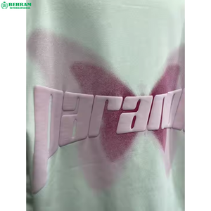 Sweat-shirts à capuche unisexes 320 g/m² personnalisés, effet délavé, épaules tombantes, style streetwear, 100 % coton molletonné/éponge française - Product Image 4