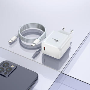 Chargeur MTC-03CC blanc GAN 3A Haute puissance Adaptateur secteur JP/EU/US/UK avec affichage numérique pour téléphone écouteurs - Product Image 5