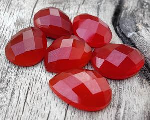 Cabujón en forma de pera suelto de ónix rojo Natural de marca Lavira de alta calidad, parte posterior plana calibrada, certificado por terceros, 9mm, 14mm, 20mm - Product Image 5