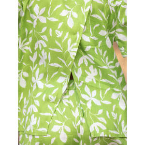 Hana Twill Floral <b>Knit</b> Co-Ord <b>Set</b>-2 Piece Shorts <b>Set</b> - Product Image 4