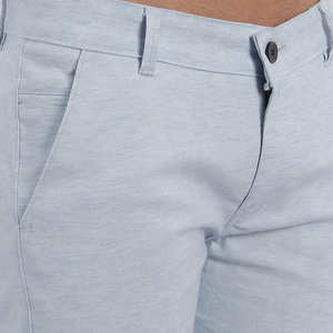 Pantalones Casuales de Corte Ajustado para Hombre, Diseño Liso Personalizable con Material de Algodón y Poliéster, Gran Venta con Logotipo Personalizado - Product Image 4