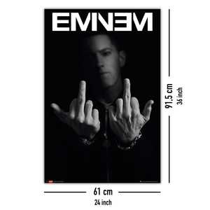 Póster Moderno de Eminem con Diseño de Dedo MMLP2 para Decoración de Pared - Product Image 2
