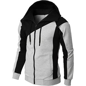 Sudaderas con capucha de gimnasio para hombre Sudadera con cremallera personalizada 100% algodón para deportes de invierno Venta al por mayor Sudadera con capucha con cremallera - Product Image 1