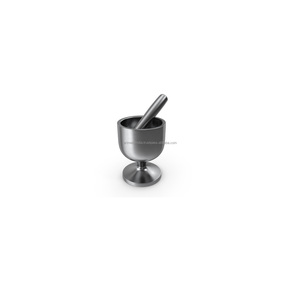 Mortero hecho a mano, mortero y Mazo de nuevo aspecto, precio al por mayor - Product Image 4