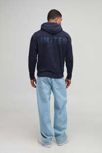 เสื้อฮู้ดผ้าคอตตอนแบบกำหนดเองผู้ผลิตเสื้อฮู้ดสตรีทแวร์ทรงเข้ารูปแฟชั่น - Product Image 3