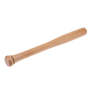 Bate de béisbol y softbol de madera maciza de haya profesional Raqueta de madera para exteriores de 54cm y 21 pulgadas de alta calidad - Product Image 3