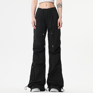 Pantalons de survêtement haut de gamme femmes pantalons de survêtement surdimensionnés coton Polyester pantalons de survêtement pour femmes coton Polyester Baggy pantalons de survêtement pour femmes - Product Image 3