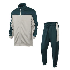 Trending 2025 Sports cremallera Chándal polar de poliéster para hombre en color sólido con pantalla DTF DTG y sublimación de impresión digital - Product Image 5