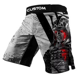 Shorts de combat UFC MMA en polyester 100% personnalisés en gros avec impression numérique, logo personnalisé et étiquette privée de haute qualité pour adultes - Product Image 4