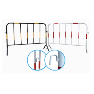 Barrières de contrôle de foule en acier galvanisé de haute qualité, style français, pour vélos, barricades temporaires pour festivals - Product Image 6