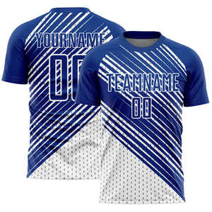 Camiseta de fútbol personalizada, ropa de equipo transpirable, ropa deportiva, uniforme de fútbol, tela de sublimación, ajuste Unisex con nombre y logotipo impresos - Product Image 6