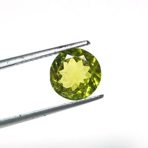 Piedra preciosa de Paraiba redonda facetada Turmalina de limón natural piedra suelta para la fabricación de joyas forma de pera perfecta - Product Image 3