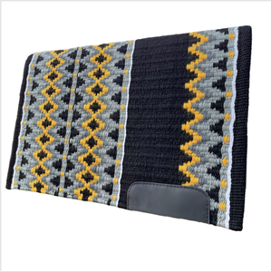 Coussin en laine haut de gamme avec couverture de selle Western Show Design exclusif de style moderne pour l'entraînement de compétition Sports d'équitation - Product Image 1