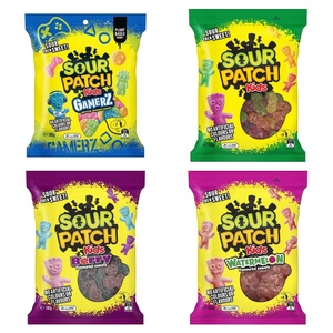 Vente en gros de bonbons moelleux originaux SourPatch Kids 3,6 oz en vrac, friandises gélifiées sucrées et acidulées, collation pour enfants et adultes, cadeau de fête - Product Image 3