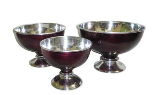 Ensembles de bols décoratifs en émail, look classique, fabriqué à la main indien, fantaisie, haute qualité, bol de service en métal pour usage domestique - Product Image 5