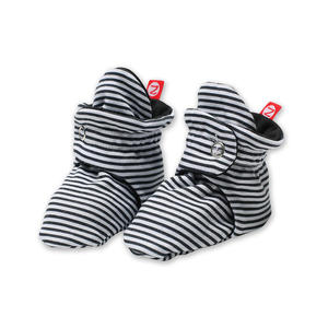 Marca privada de algodón orgánico recién nacido cozies vellón zutano botines de bebé con moq pequeño botines de bebé venta al por mayor diseño personalizado - Product Image 1
