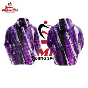 Nouveaux fabricants de vêtements de mode en gros sweat à capuche unisexe de haute qualité entièrement sublimation partout capuche imprimée - Product Image 3