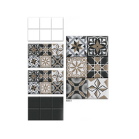 Carreaux de sol et de mur brillants classiques modernes du Maroc Conception de carreaux de céramique émaillés en brique réfractaire pour un usage intérieur
