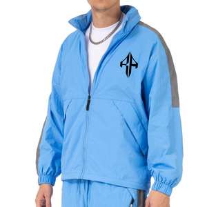 Chaquetas unisex cortavientos invierno venta al por mayor 100% material de poliéster de alta calidad logotipo personalizado de ATLANTIC - Product Image 1