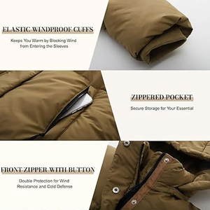 Wholesale Custom Logo <b>Women</b> Bubble <b>Jacket</b> Warm Winter <b>Puffer</b> Coat OEM Low MOQ Breathable <b>Womens</b> <b>Puffer</b> <b>Jackets</b> Customized - Product Image 3