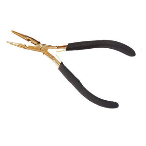 Pince à extensions capillaires en acier inoxydable pratique, fonction 2-en-1, poignées durables et lisses, emballage personnalisé pour salons de beauté et usage domestique - Product Image 6