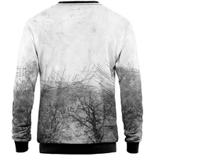Sweat-shirt à capuche en molleton épais 100% coton pour homme, deux tons, de haute qualité, vêtement décontracté premium, respirant, imprimé logo - Product Image 4