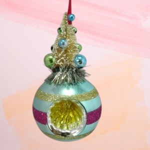 Adorno Navideño de Cristal Multicolor con Ojo de Bruja, Diseño Moderno y Popular de Alta Calidad para Navidad y Año Nuevo - Product Image 3