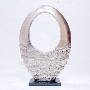 Aluminium Métal Forme Unique Plaqué Or Sculpture Moderne Luxe utilisé Home Office Sculpture décorative - Product Image 3