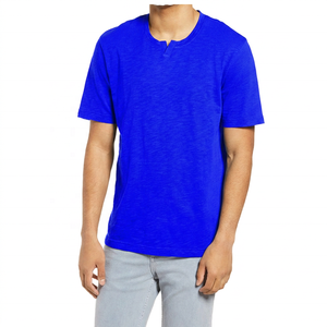 Camiseta Premium Extra Grande para Hombre, Sin Costuras, 100% Algodón, Color Sólido, Tejido de Punto, Estilo Casual, Superventas - Product Image 3