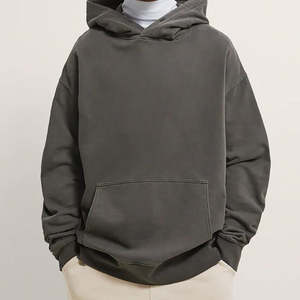 Sweats à capuche et sweat-shirts pour hommes avec logo personnalisé Offre Spéciale 100% sweats à capuche en coton sweat-shirts unis à impression personnalisée sweats à capuche pour hommes vierges - Product Image 6