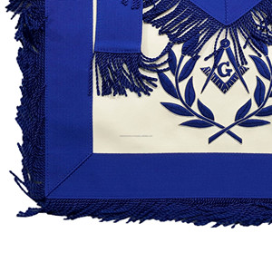 ผ้ากันเปื้อนลายเครื่องราชกกุธภัณฑ์สำหรับพิธีการทางอิฐมีสายคาดเอวอุปกรณ์ตกแต่งงานพิธีแบบพรีเมี่ยมออกแบบโลโก้ได้ตามต้องการ - Product Image 3