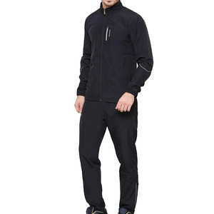 Vente en ligne Veste zippée brodée décontractée Jogger Ensembles Color Block Nylon Sweat Pant Windbreaker Sportswear Survêtements pour hommes - Product Image 2