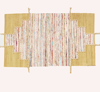 Neueste Indian Hand loom Baumwolle Chindi Rag RUGS Doppelseitige Verwendung Cut-Shuttle moderne Designs