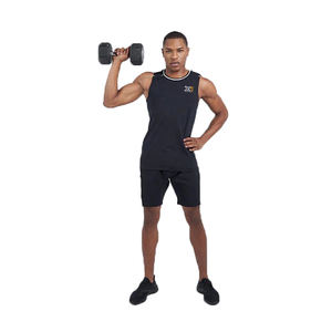 Débardeurs décontractés pour hommes en coton/polyester respirant écologique sur mesure avec logo personnalisé Taille XL - Product Image 2