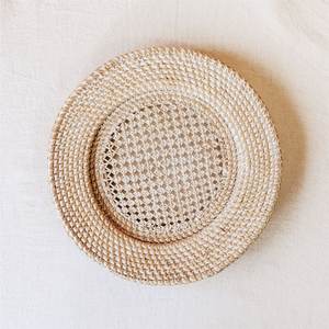 Rattan Hot Insulation <b>Dinner</b> Charger Plate Wedding Anniversary Thanksgiving Decor Placemat - Product Image 3