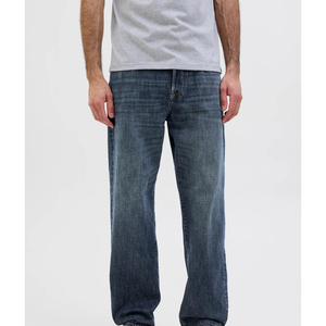 Pantalones Vaqueros de Mezclilla Lavados Personalizados de Alta Calidad, Pantalones Casuales Holgados de Estilo Clásico para Hombre, Pantalones Hip Hop Vintage, Ropa Urbana al por Mayor - Product Image 6