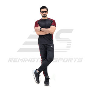 Chándal de bajo precio para hombre, chándal de verano, trajes al por mayor, chándal deportivo, entrenamiento, jogging, conjuntos de ropa deportiva - Product Image 3
